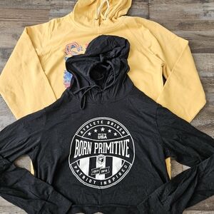 2 Hoodies 1 Born Primitive 1 Barbella
